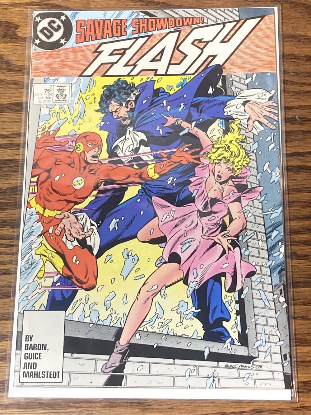 Flash #2 July 1987 Savage Showdown DC Comics